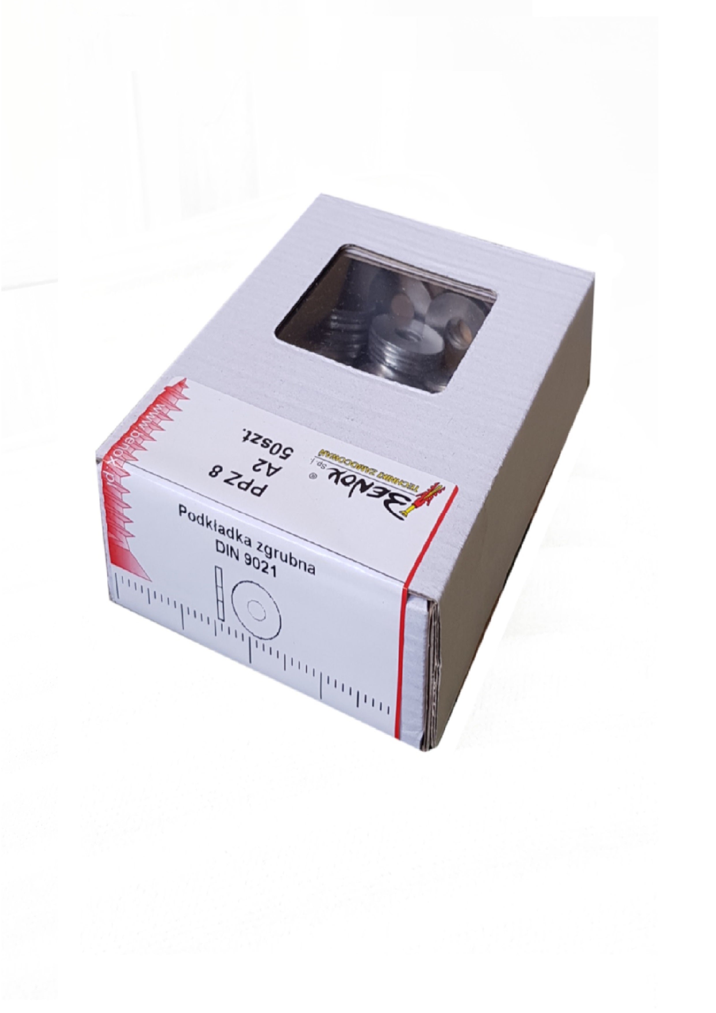 Podkładki poszerzane M8 (50 szt.) 1