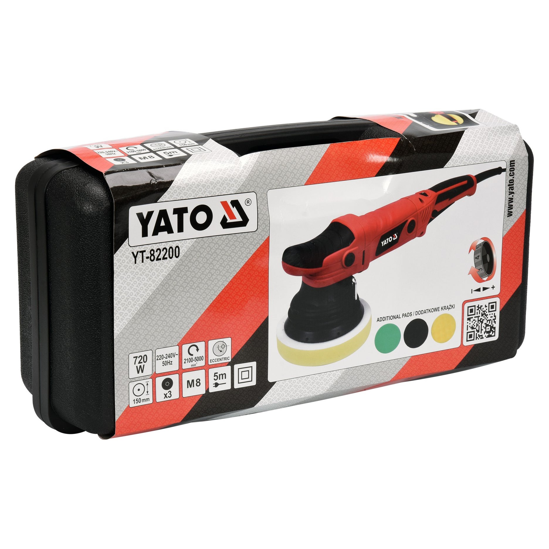 Polerka mimośrodowa 720W YT-82200 Yato 2
