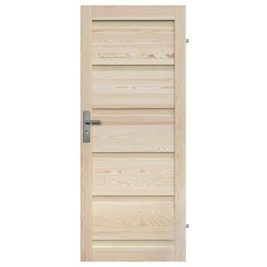 Skrzydło pełne Genewa 90 prawe sosna surowa