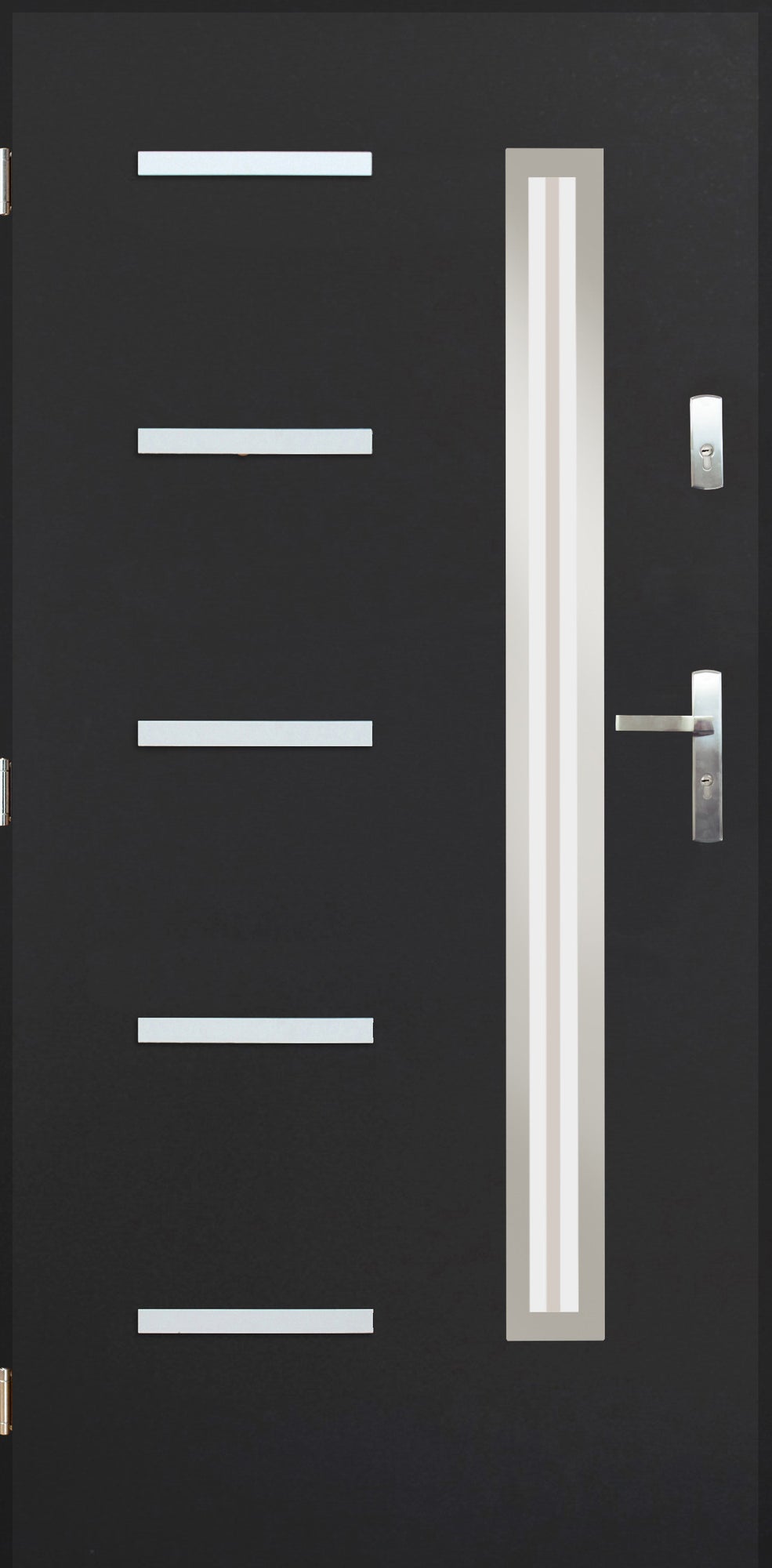 Drzwi zewnętrzne Nike Antracyt 90 lewe