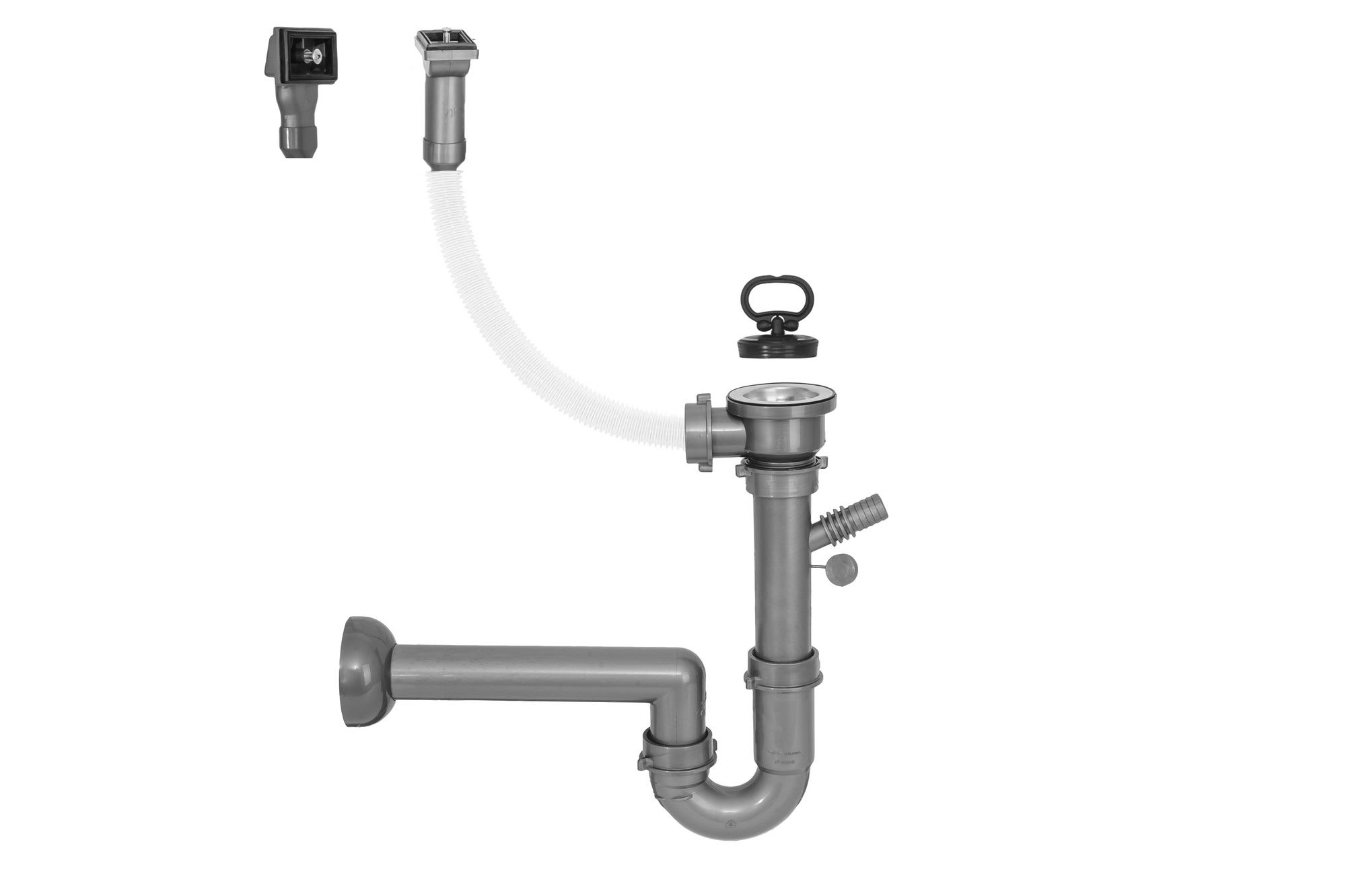 Syfon zlewozmywakowy Prevex 1-komorowy 50 mm 1