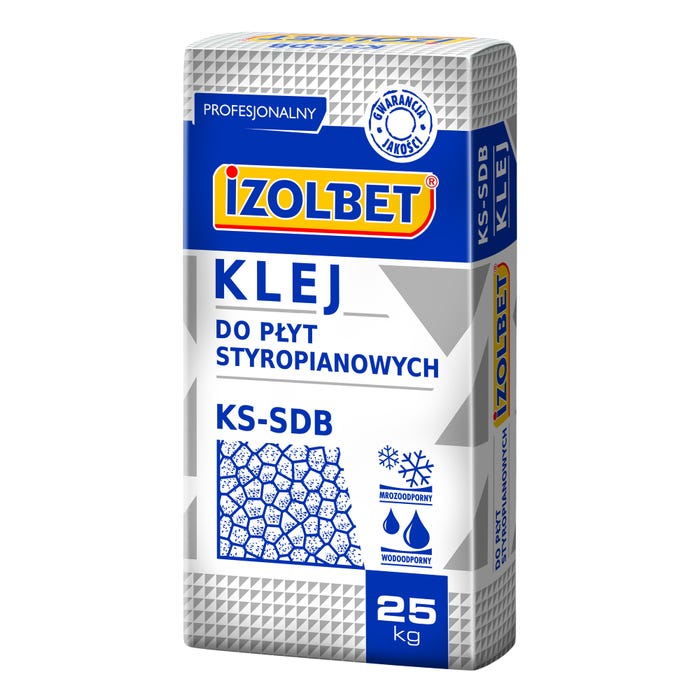 Zaprawa klejąca do styropianu Izolbet KS-SDB 25 kg