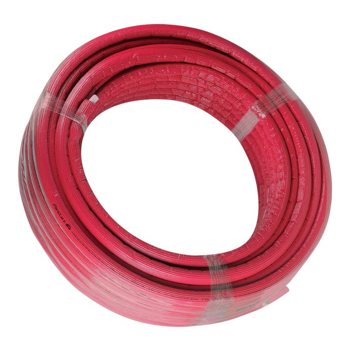 Rura Pert/Al/Pert Radopress 16x2 mm w otulinie czerwonej 6 mm 1 mb