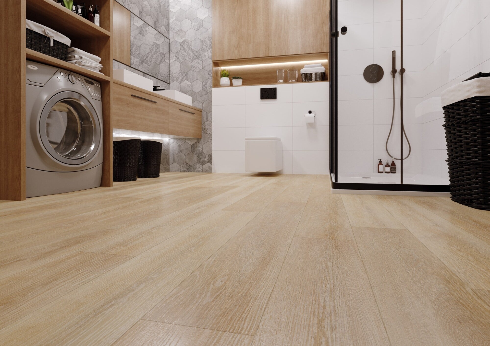 Panel winylowy SPC Dąb Astra 4+1,3mm op. 2,235m2 3