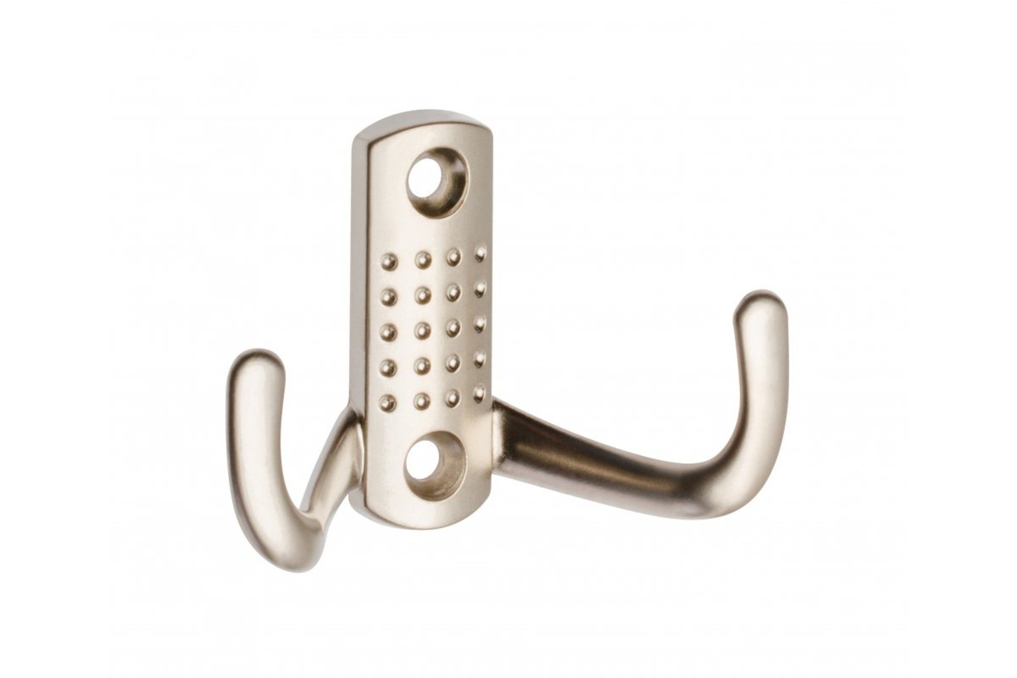 Wieszak podwójny satynowy  0