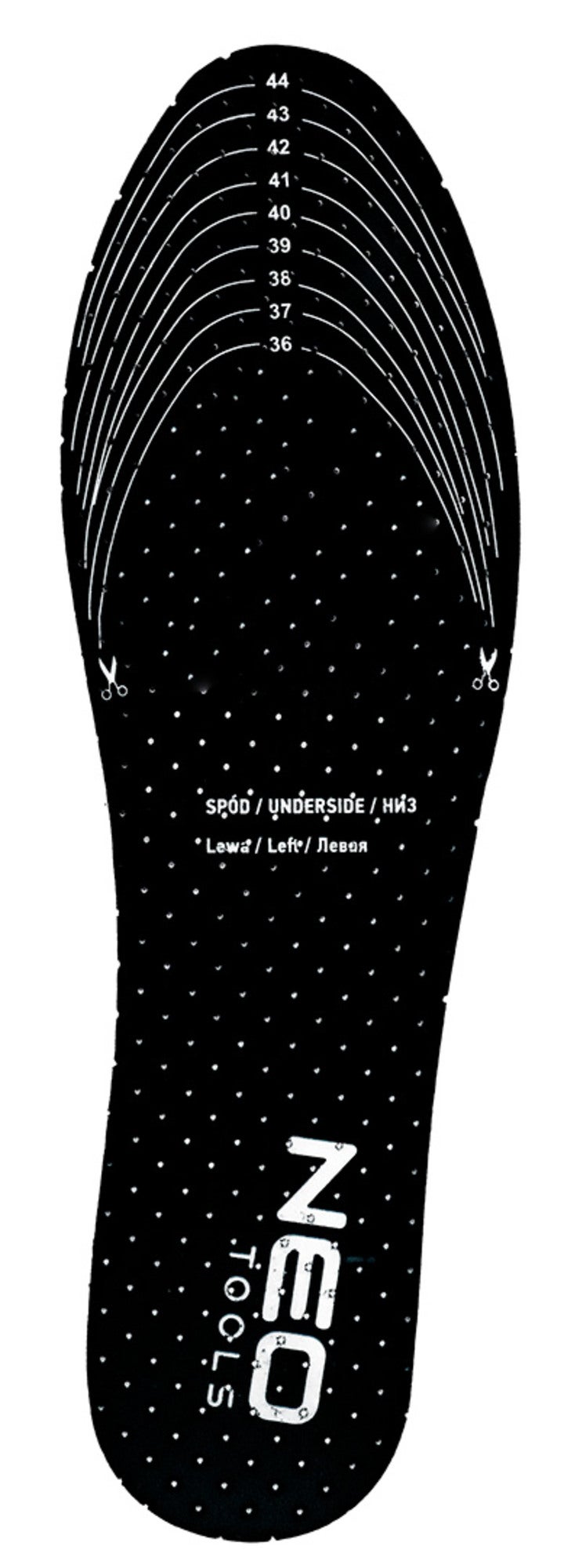 Wkładki do butów z węglem aktywnym NEO, rozm. 36-45 2