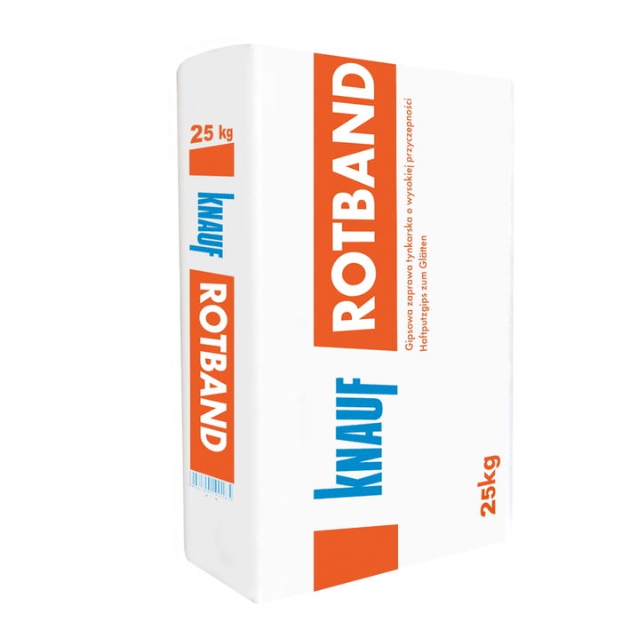 Tynk gipsowy ręczny Knauf Rotband 25 kg