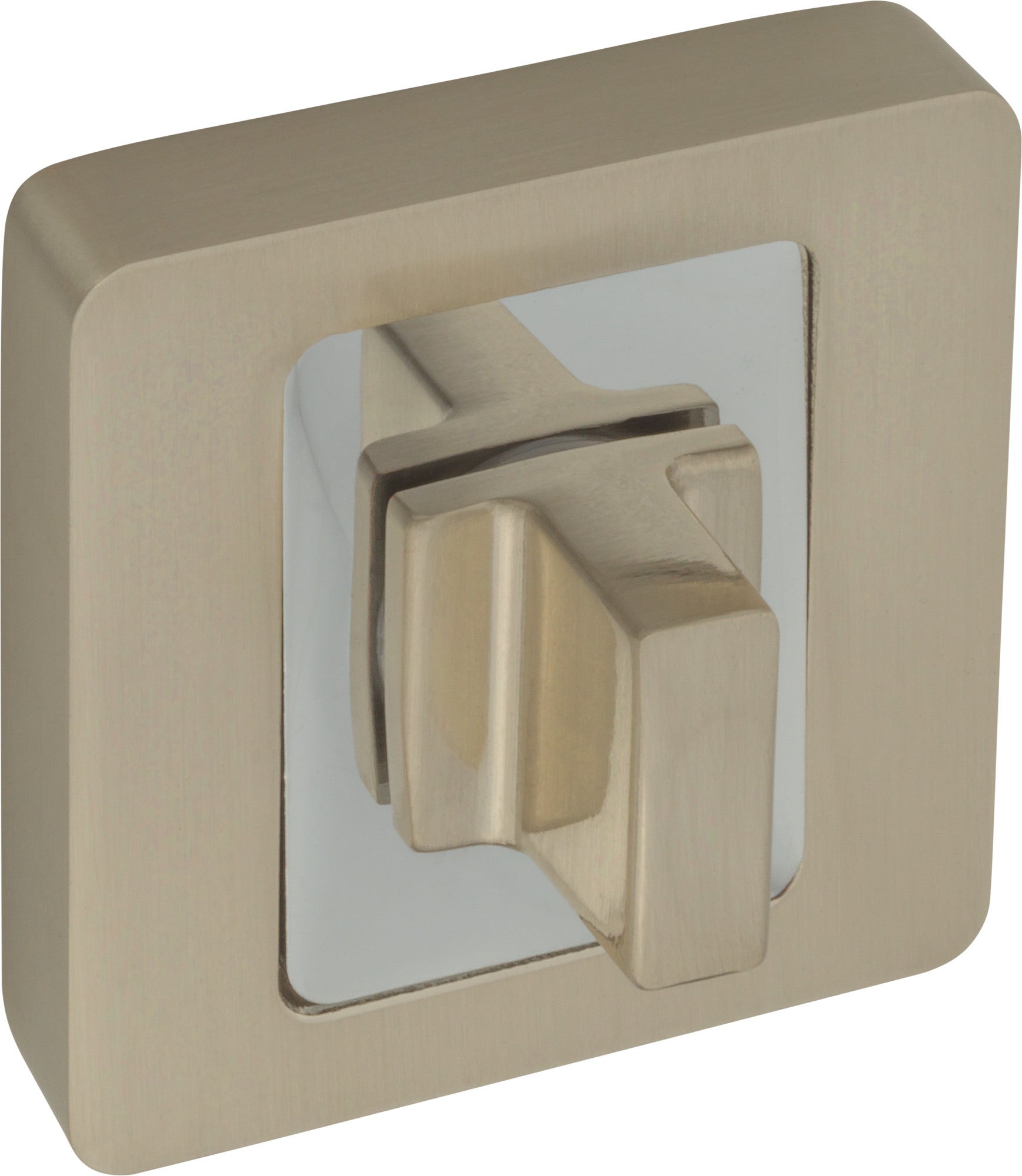 Szyld do klamki QZ-540 wc nikiel/chrom 1