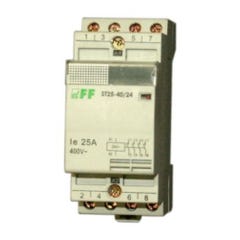 Stycznik modułowy ST25-40 25A 4 styki zwierne, cewka 230V F&F 0