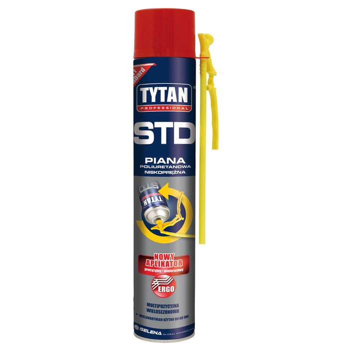 Piana niskoprężna wielosezonowa Tytan STD 750 ml, wężykowa