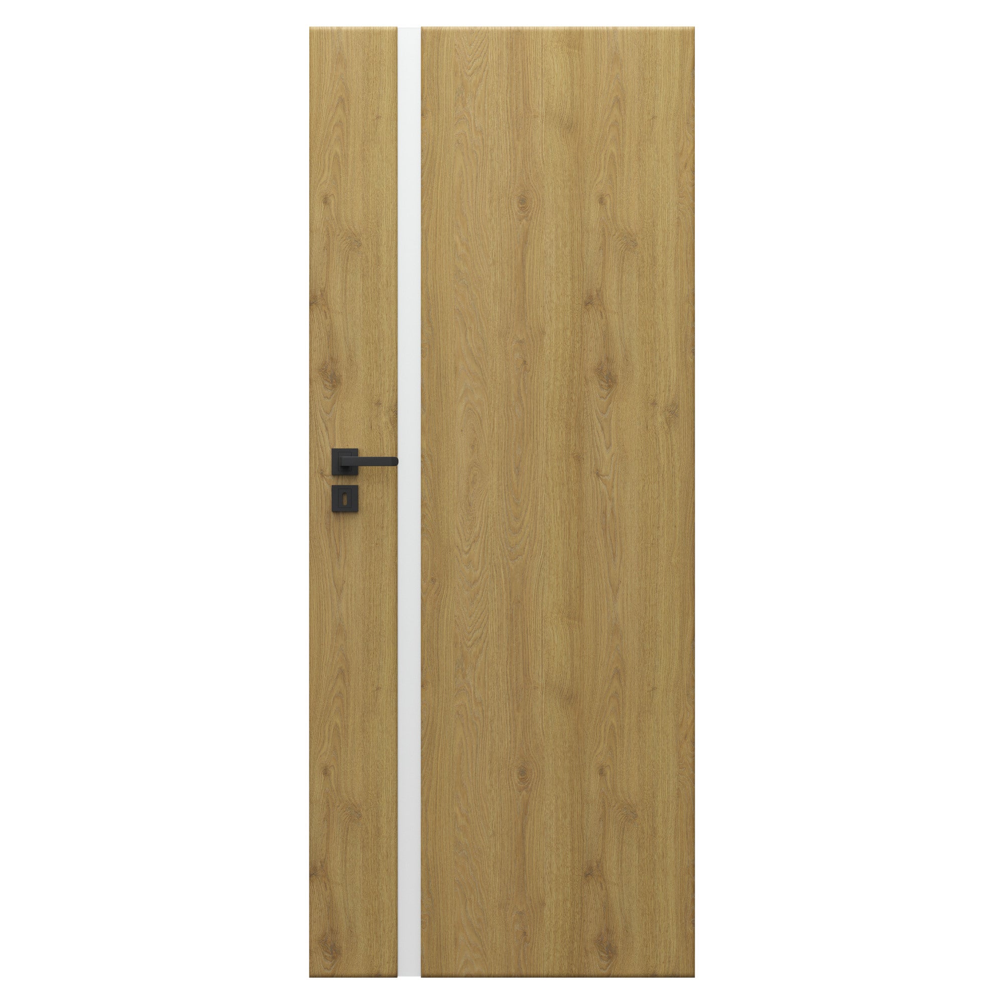 Skrzydło pokojowe Loft 4A bezprzylgowe 90 prawe dąb naturalny
