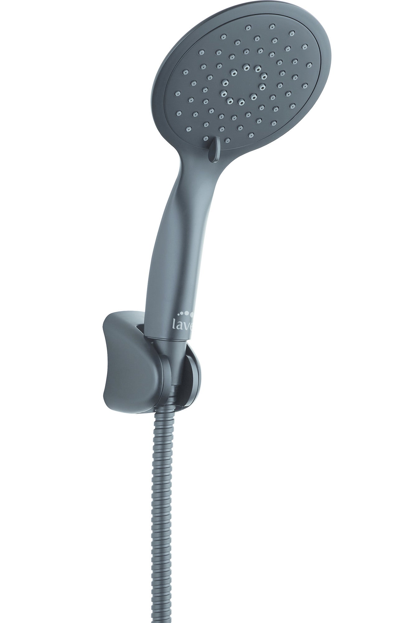Zestaw prysznicowy punktowy Laveo Fino czarny