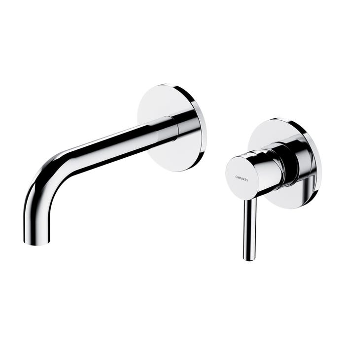 Bateria umywalkowa podtynkowa Omnires Y chrom