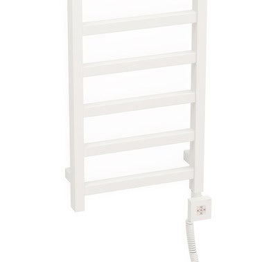 Grzejnik łazienkowy elektryczny Eda 96x40 cm, 300 W biały 1