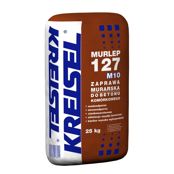 Zaprawa murarska cienkowarstwowa Kreisel Murlep 127 25 kg
