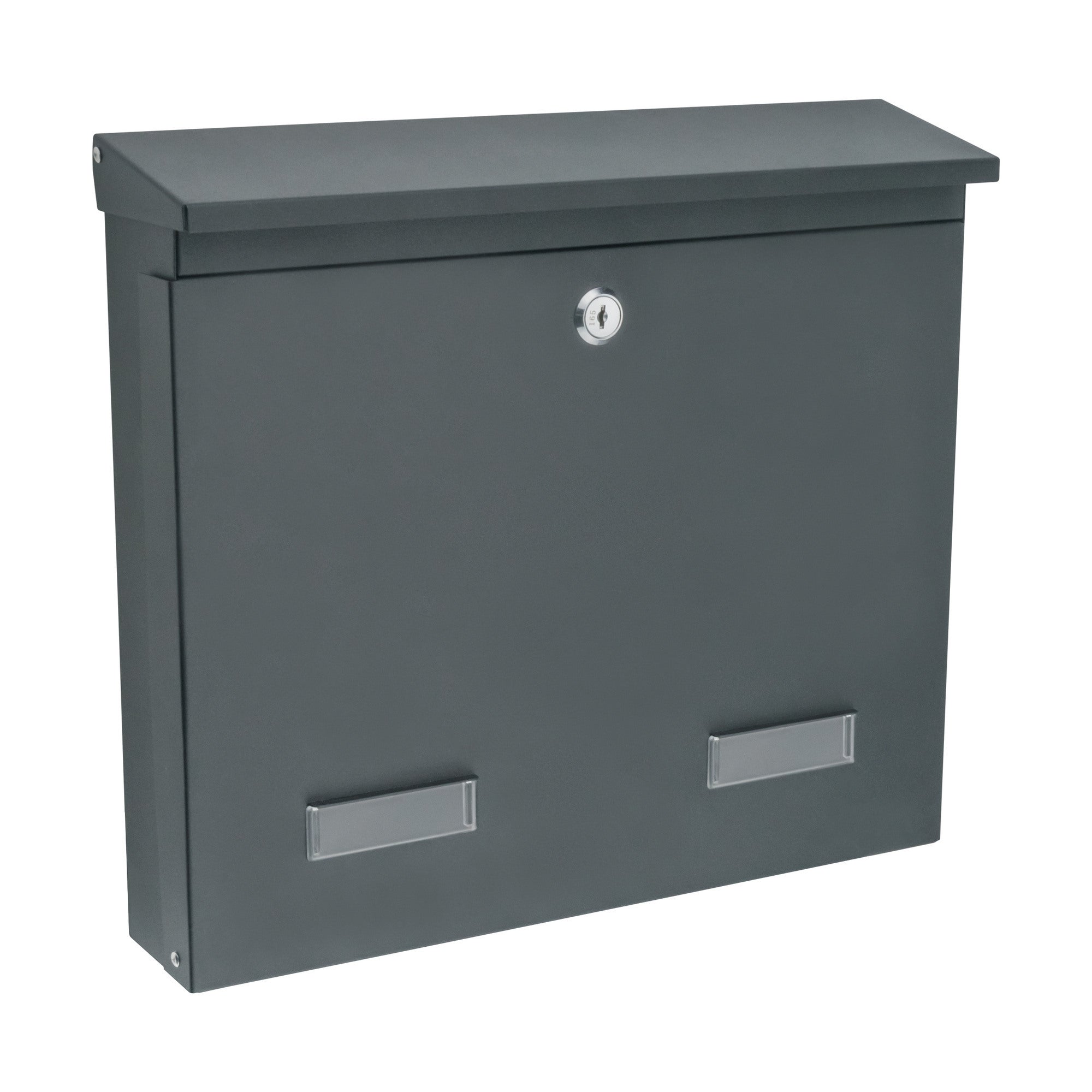 Skrzynka na listy Largos 35 x 31 x 7 cm grafitowa