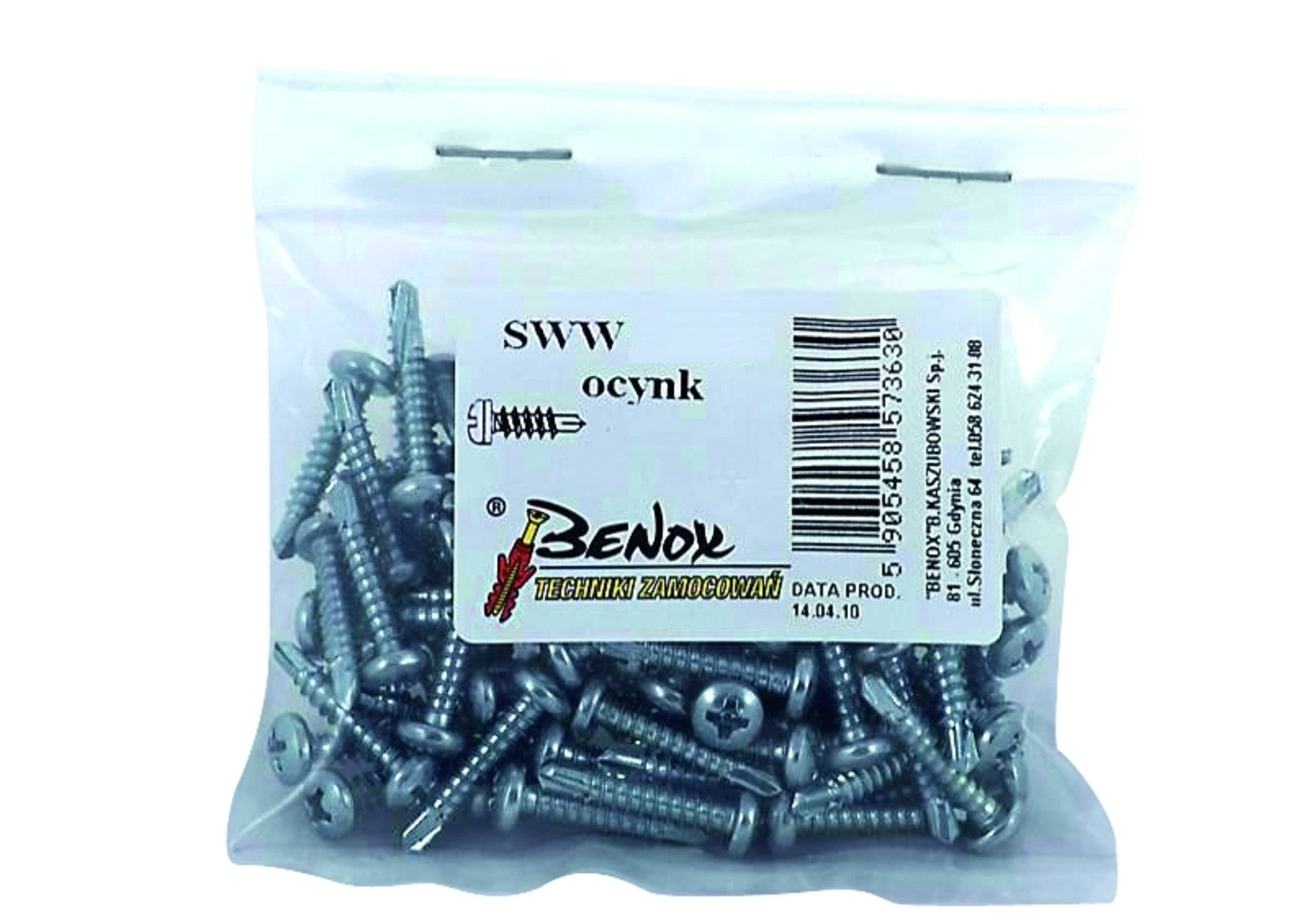 Wkręt samowiercący 3.5x9.5 mm (100 szt.) 1