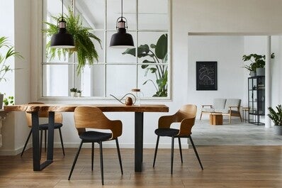 Oprawa sufitowa NOOR 1x E27, czarny, średnica 21,5cm, materiał metal 1