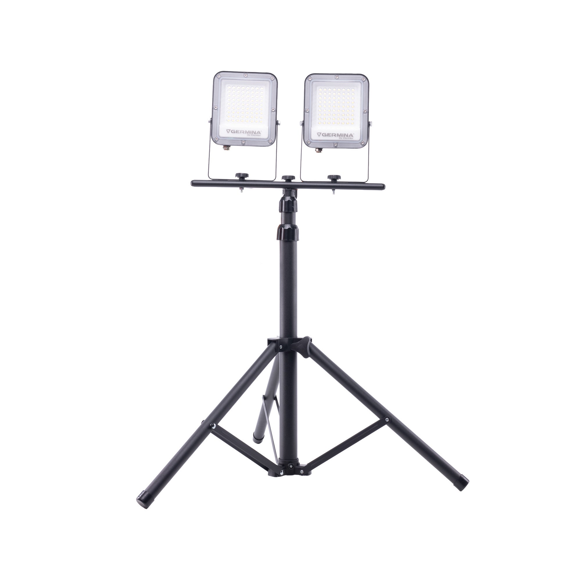 Naświetlacz na statywie Ares 2x50W 5000lm 6000K IP65