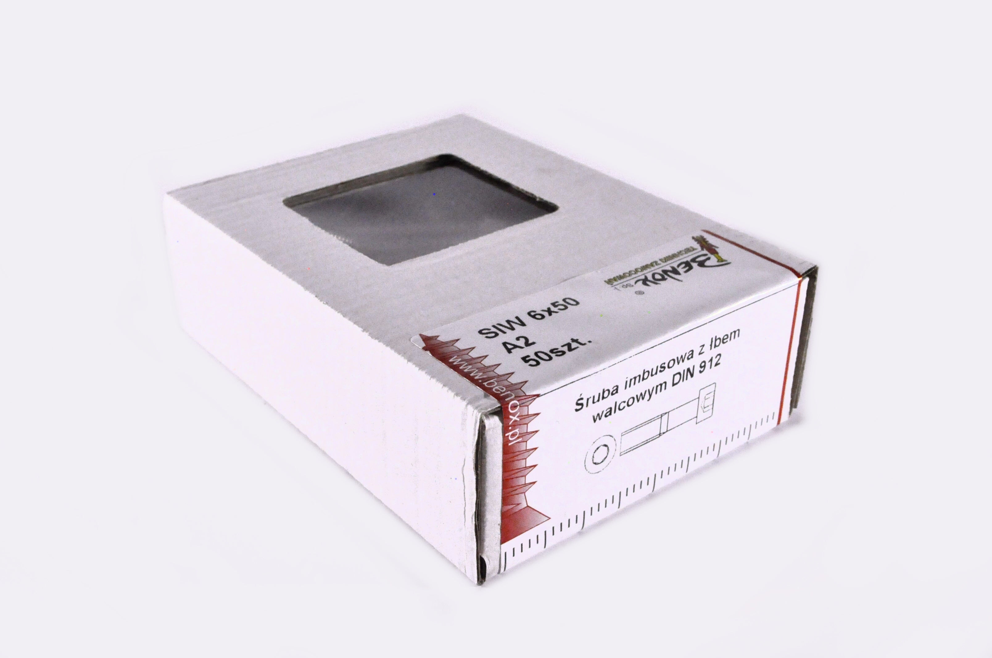 Śruba M6x50 mm DIN 912 (50 szt.) 1