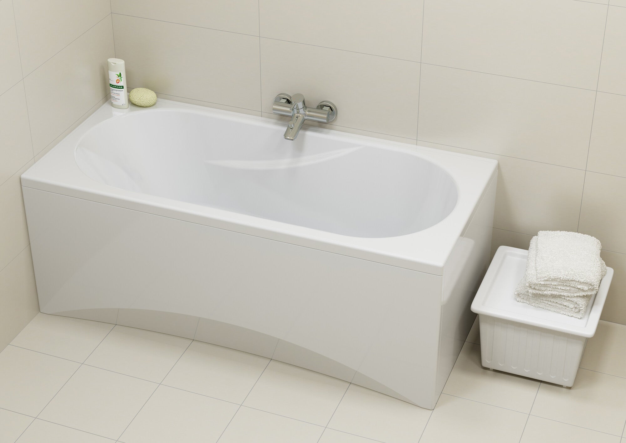 Wanna prostokątna Mito Red 150 x 70 cm 2