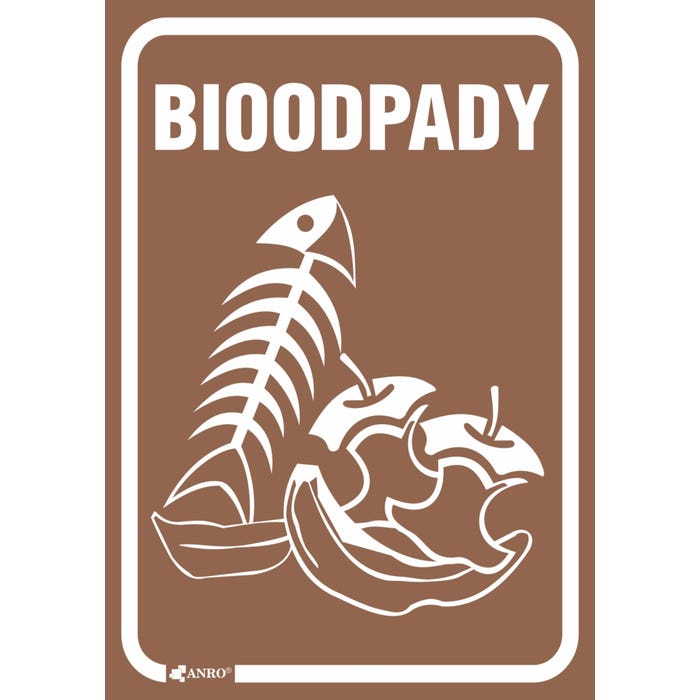 Znak informacyjny BIOODPADY