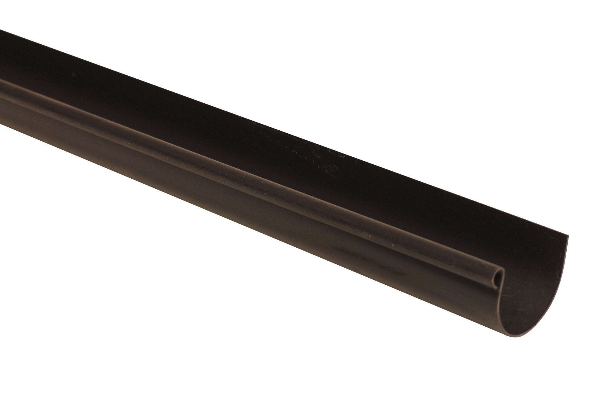 Rynna G80, dł. 2 m, brązowa PVC Scala Plastics