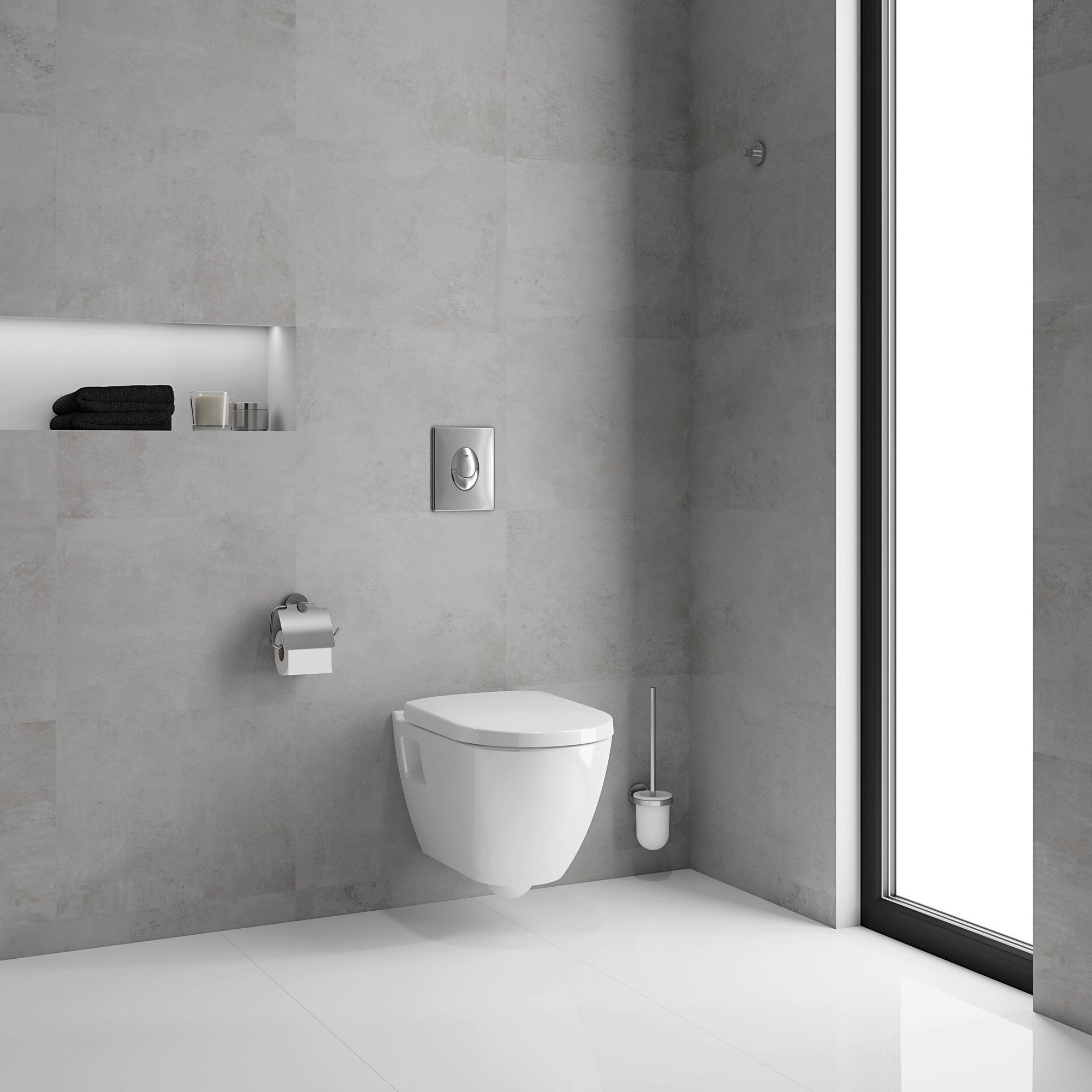 Zestaw podtynkowy WC Grohe Serel Rimless 39583000 2