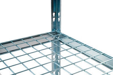 Regał metalowy wym. 180x90x45 cm, 4 półki, 350 kg  3