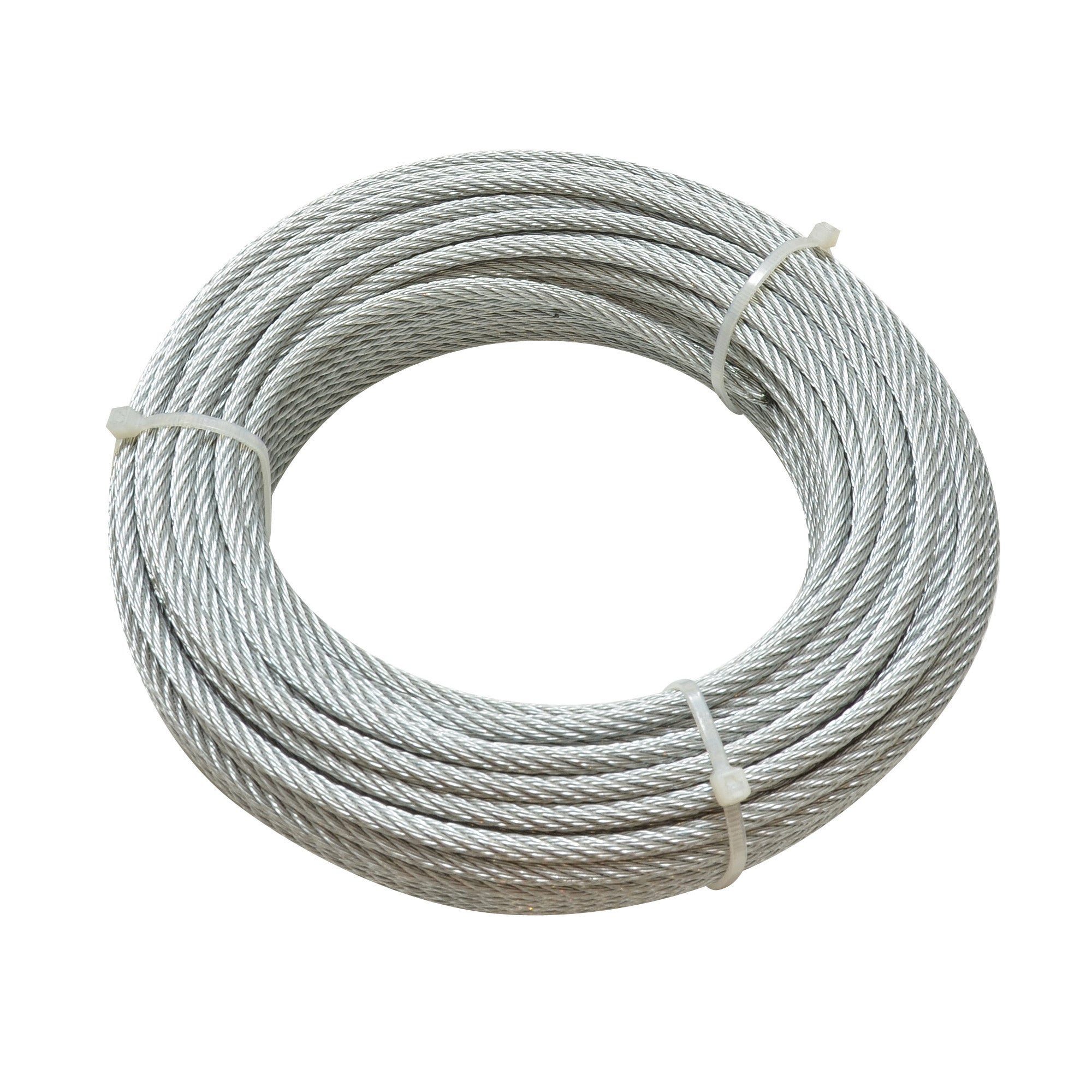 Lina stalowa 20m FI 4mm powlekana PCV