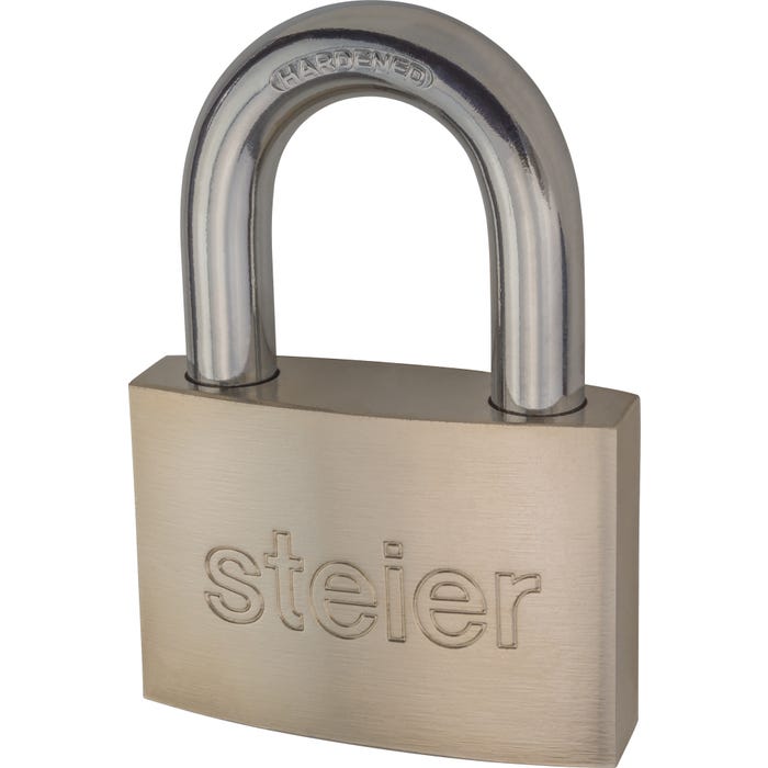 Kłódka stalowa STEIER 60 mm