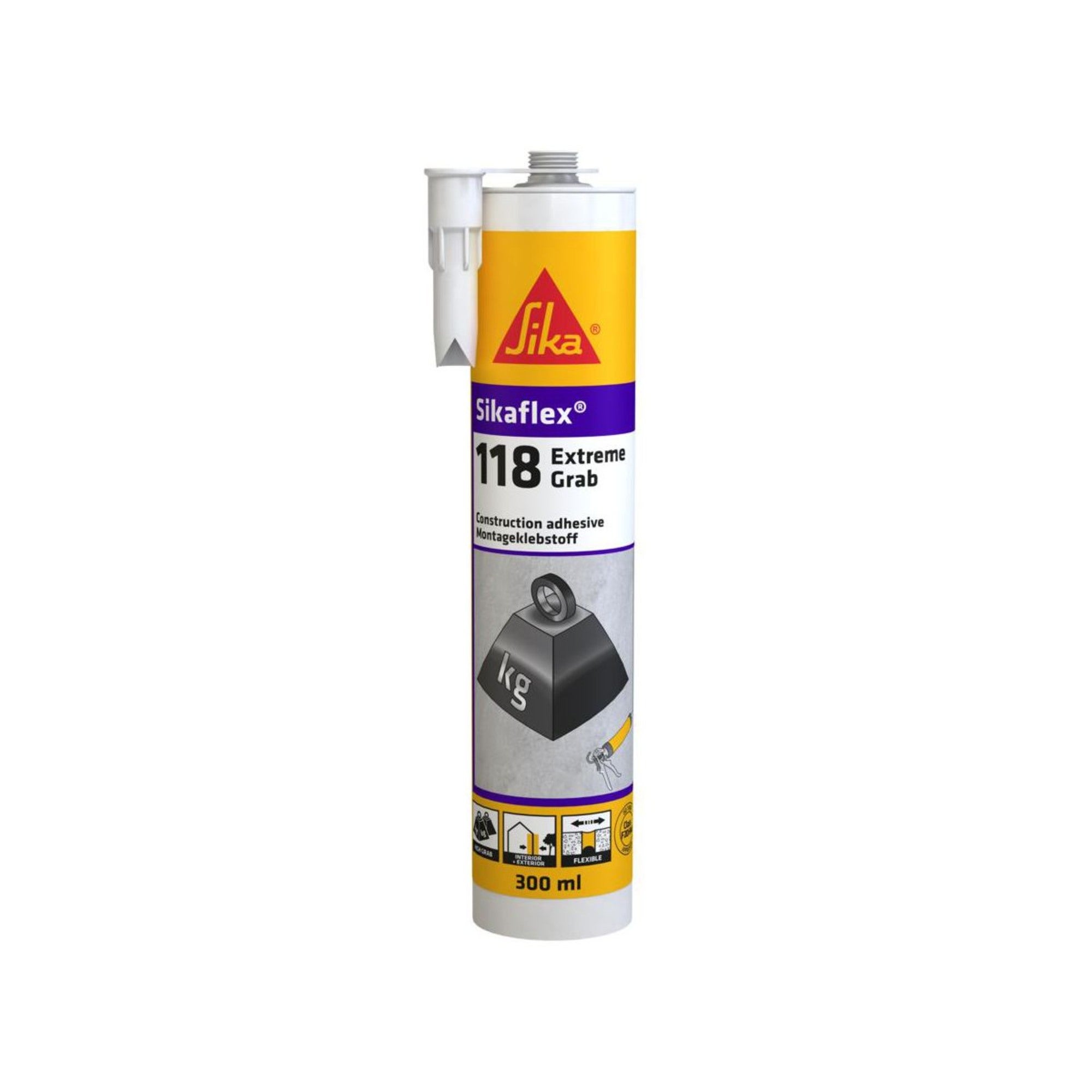 Klej montażowy Sikaflex -118 Extreme Grab 300 ml