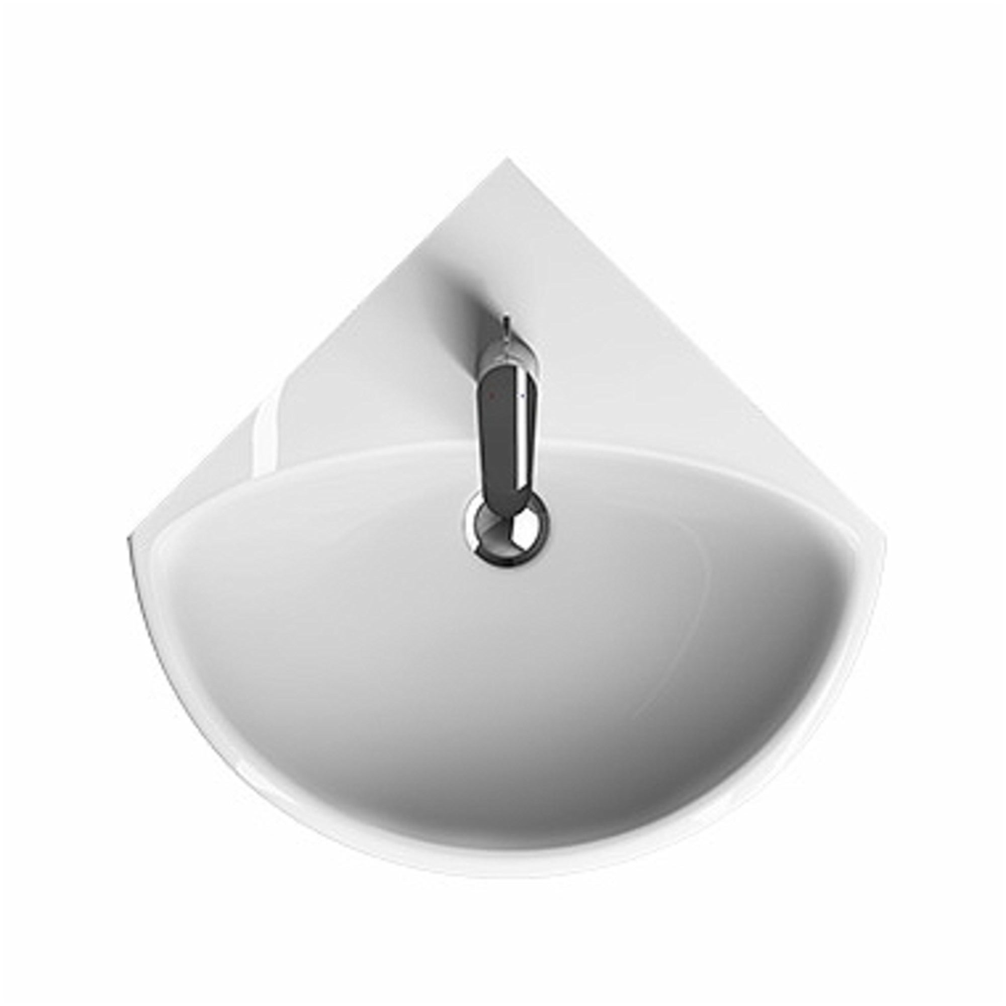 Umywalka Geberit Selnova 50 cm narożna 501.050.00.5 1