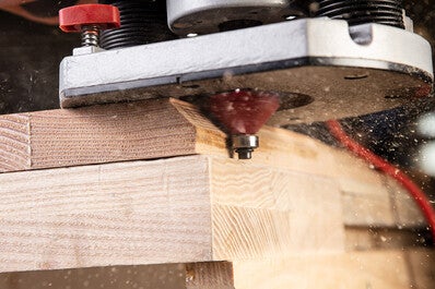 Frez kształtowy z łożyskiem 35,5x15,9 mm, trzpień 8 mm 3