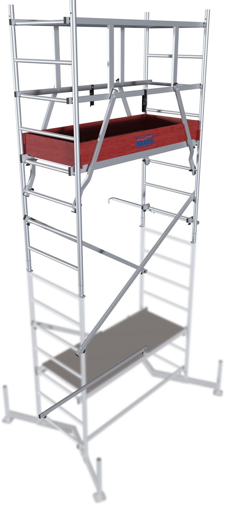 Rusztowanie ClimTec Krause 1-ga kondygnacja, wys. robocza 5 m