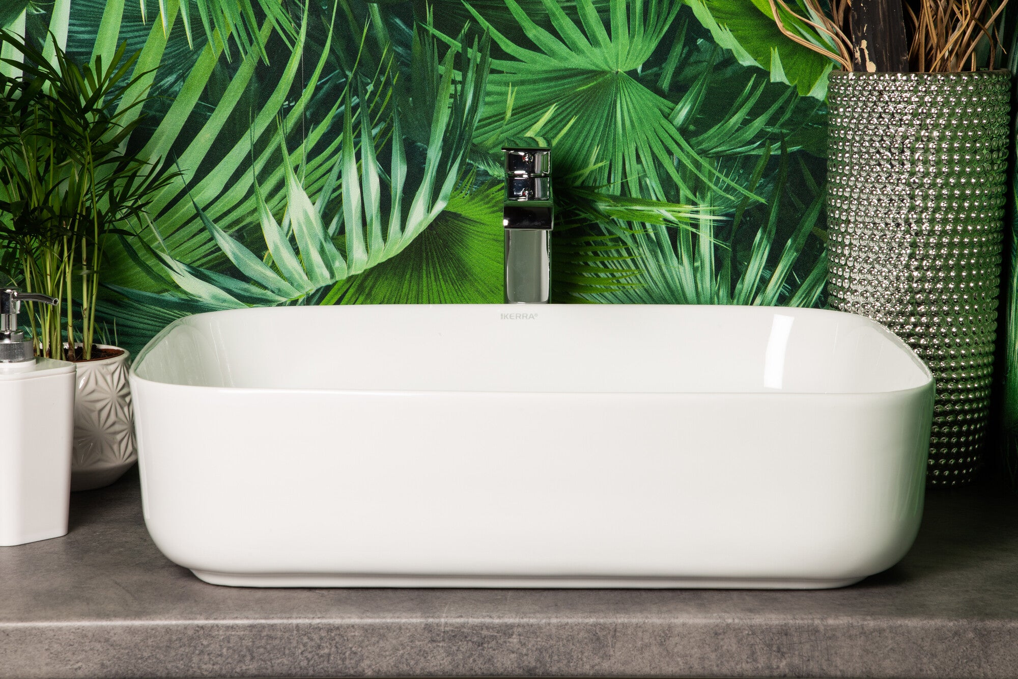 Umywalka nablatowa Kerra KR-384 1