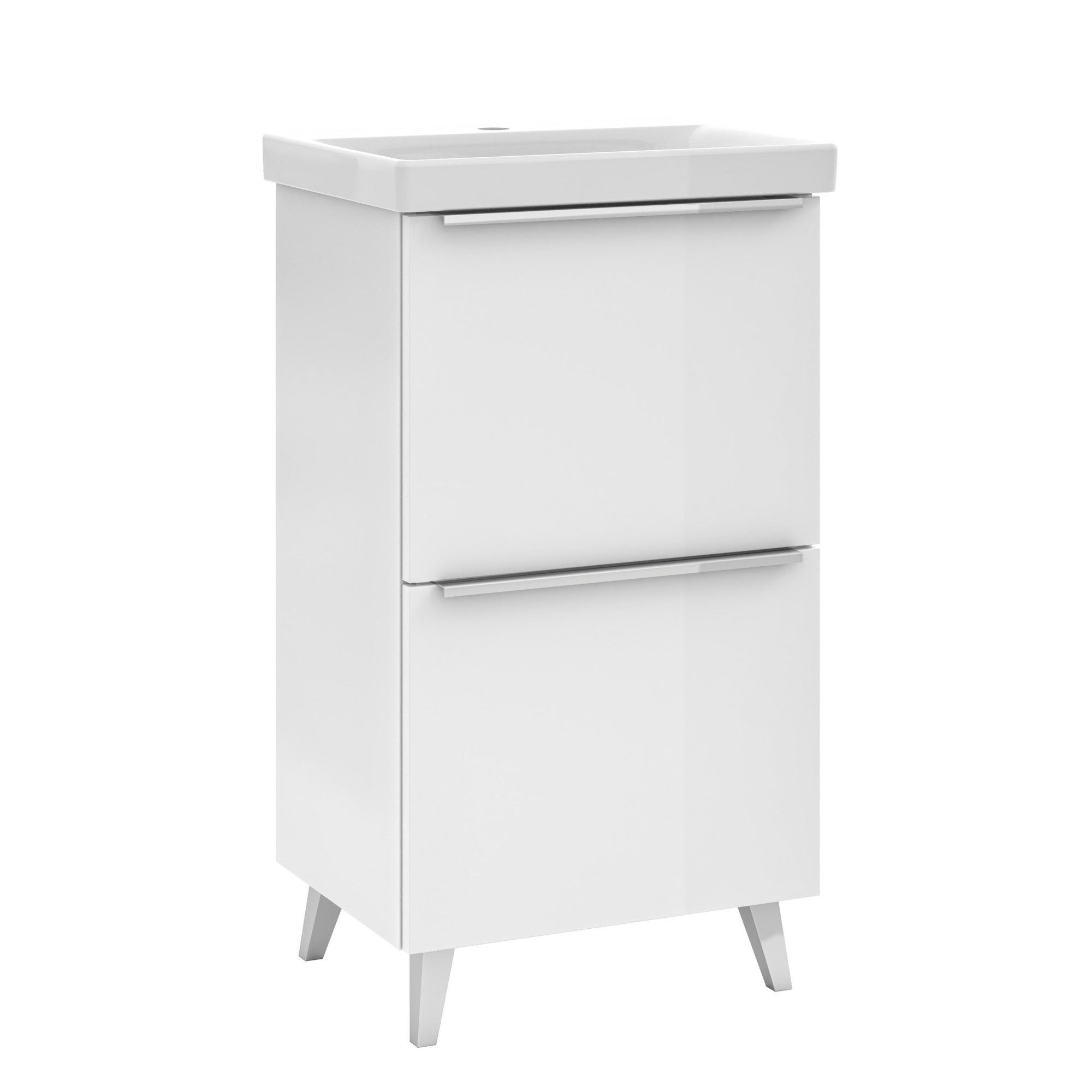 Szafka z umywalką Meble21 Manta 50 x 35 cm biała