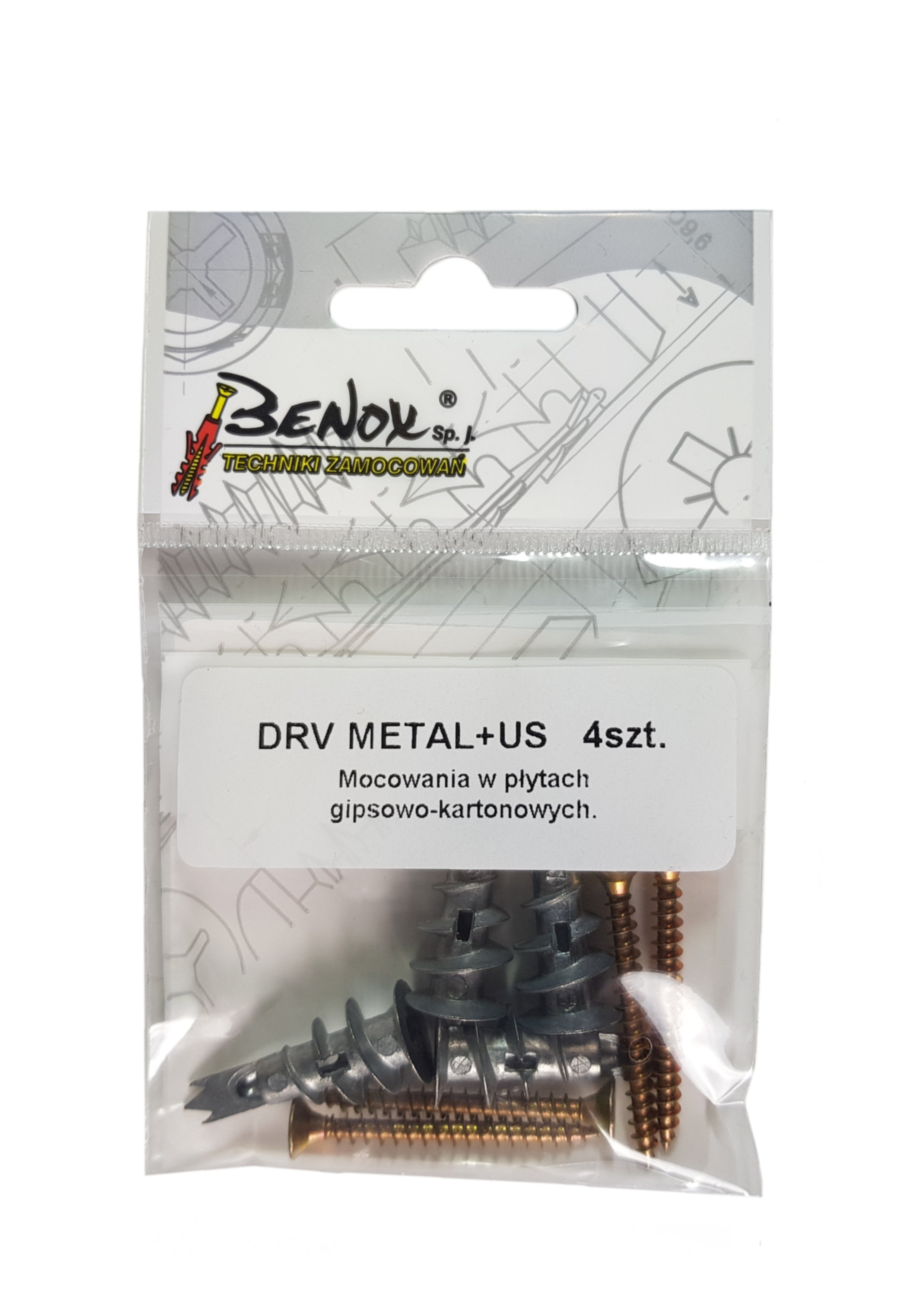 Kołek do pustych przestrzeni z wkrętem 2