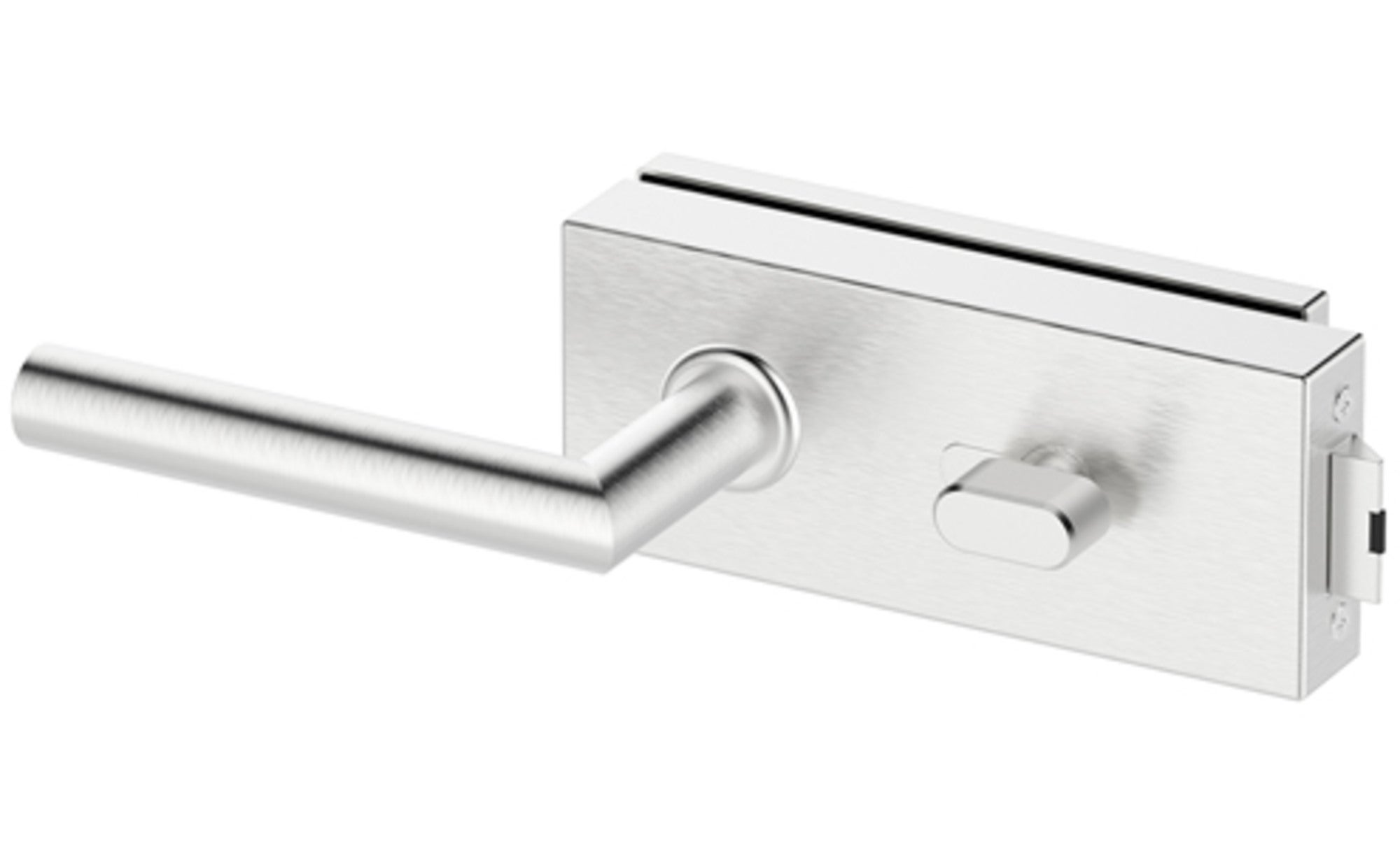 Okucia do drzwi Plato zamek WC lewy wewnętrzny