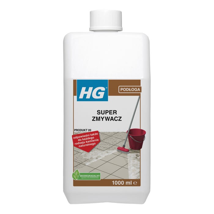 HG Super zmywacz  do płytek ceramicznych i kamienia naturalnego 1 L
