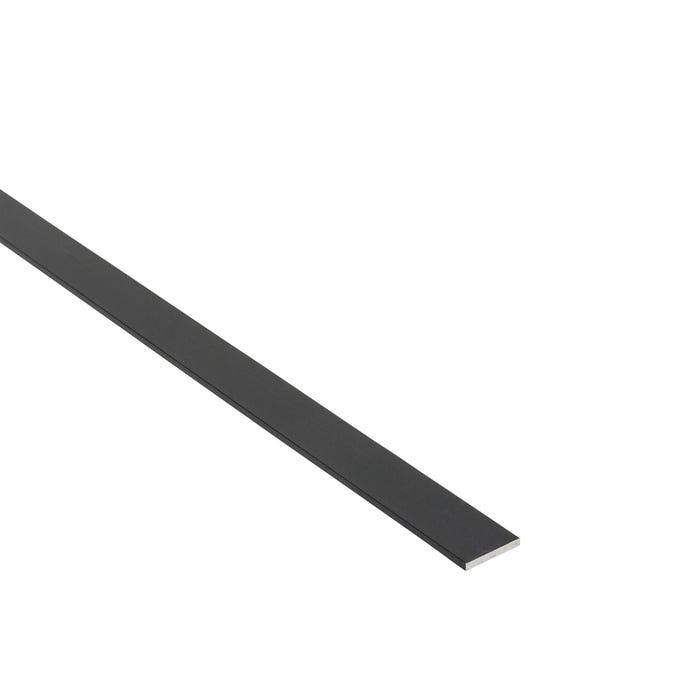 Płaskownik aluminiowy czarny 15x2mm 1m