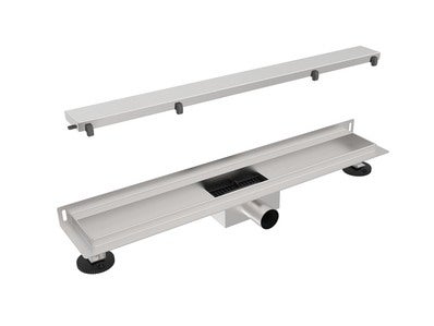 Odpływ liniowy przyścienny Deen 800 mm, chrom 6