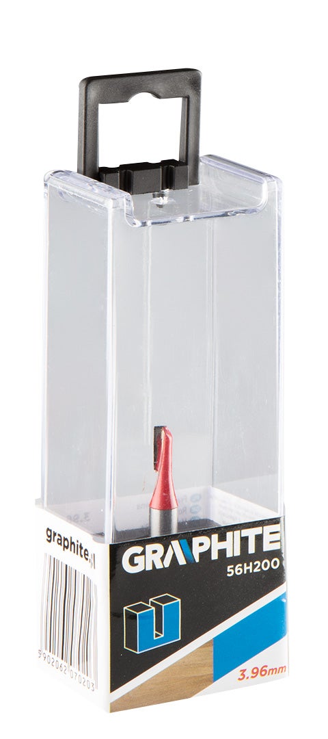 Frez palcowy jednoostrzowy 3,96x11 mm, trzpień 6 mm 4