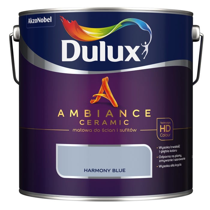 Farba Dulux Ambiance Ceramic harmony blue 2,5l