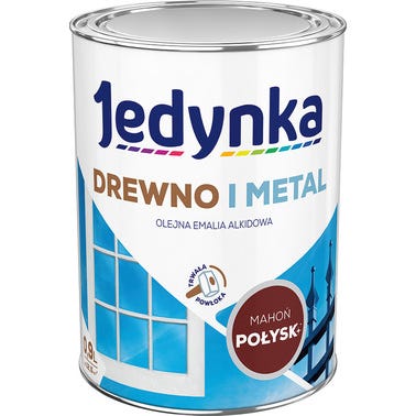Emalia alkidowa Jedynka mahoń 0,9l