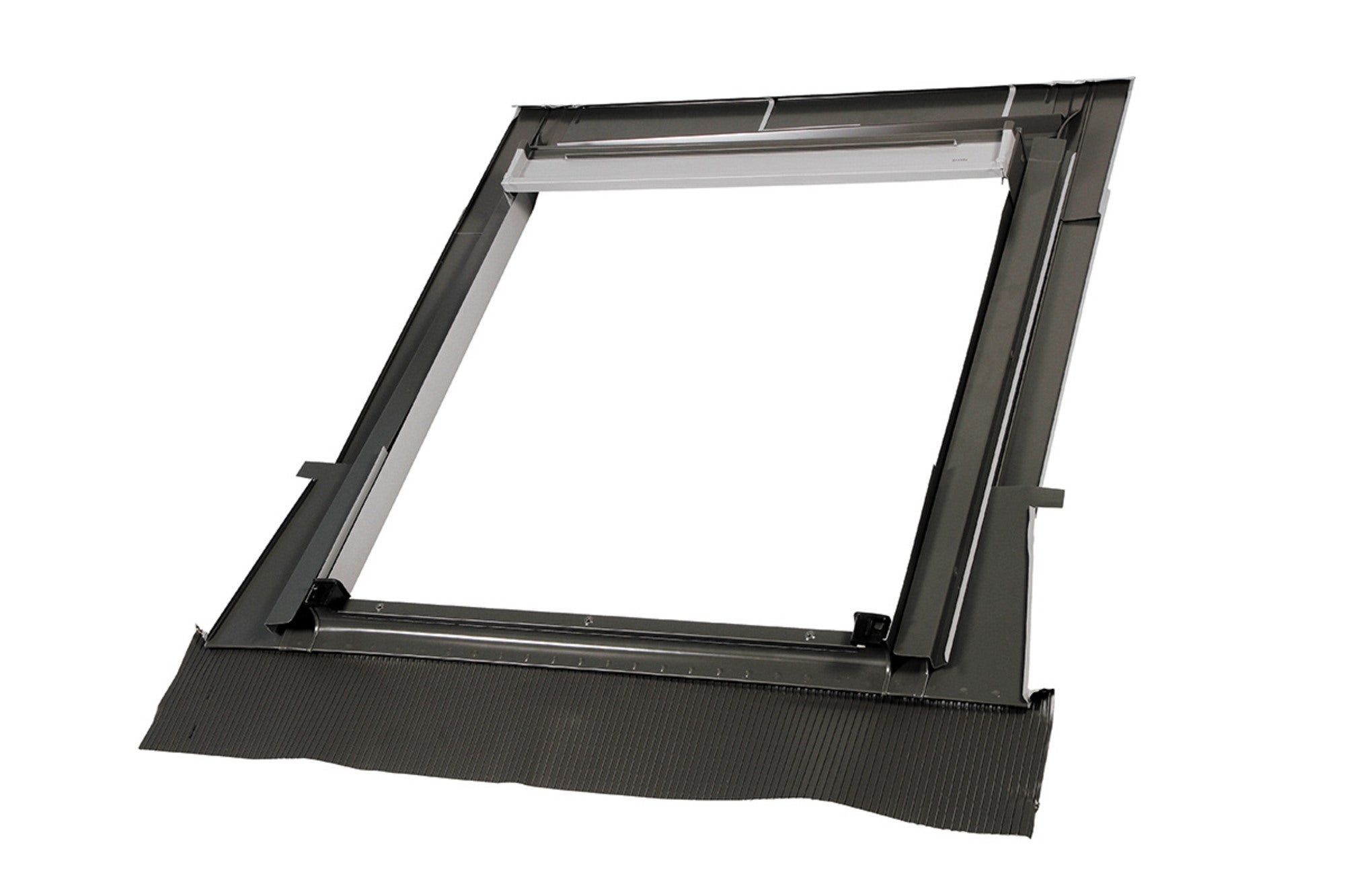 Kołnierz falisty do okna OptiLight 78x98 cm czarny 1