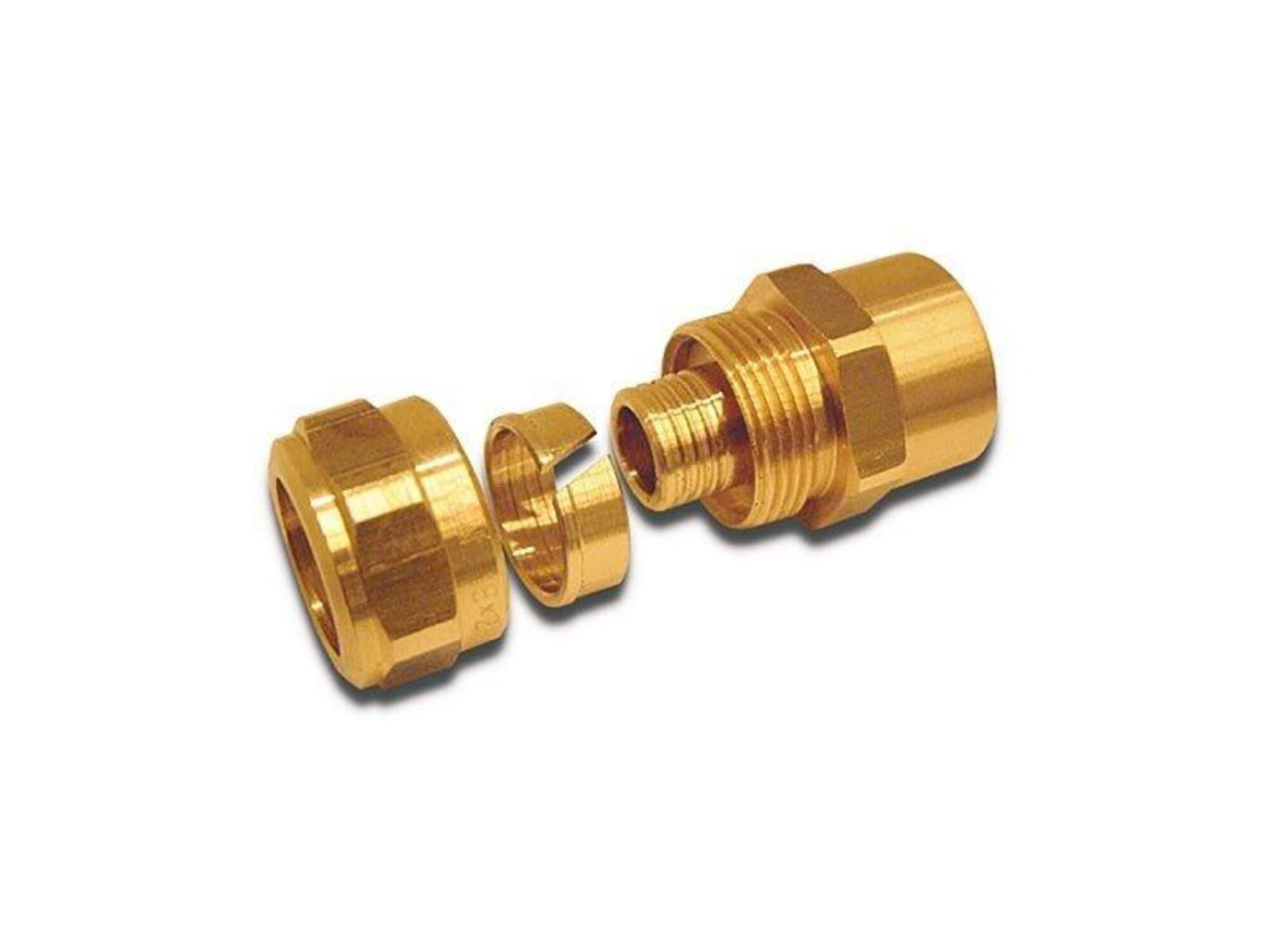 Kan Push Złączka skręcana 14x2 mm GW1/2" 1