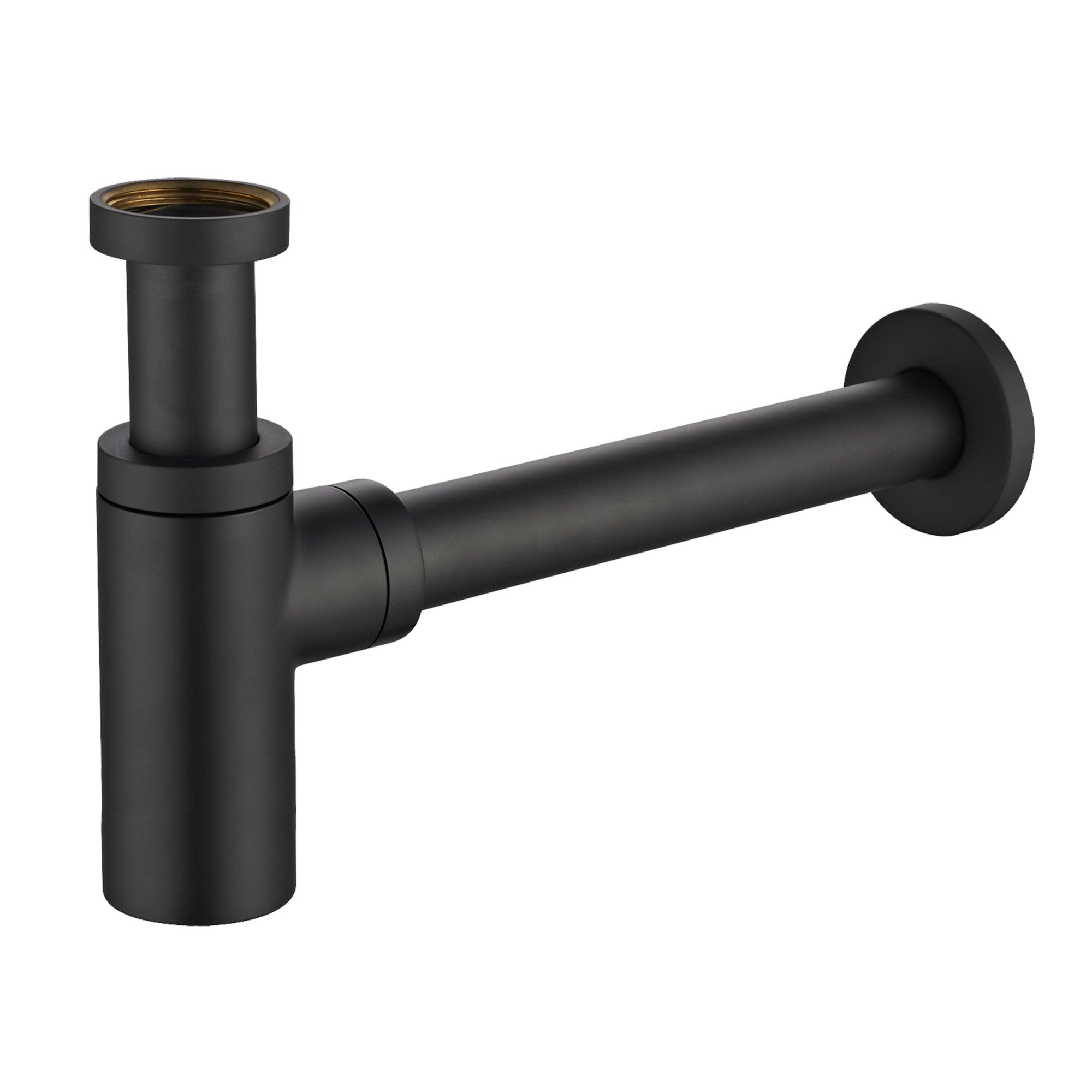 Syfon umywalkowy ozdobny 32 mm czarny