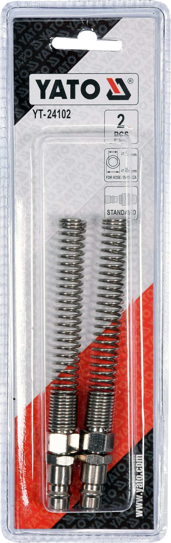 Szybkozłącze M na wąż 5x8mm 2 szt. 1