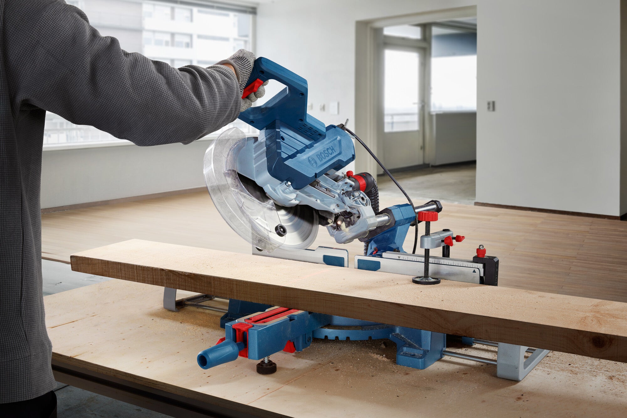 Piła ukosowa BOSCH Pro Heavy Duty GCM 254 D, 1800 W 5